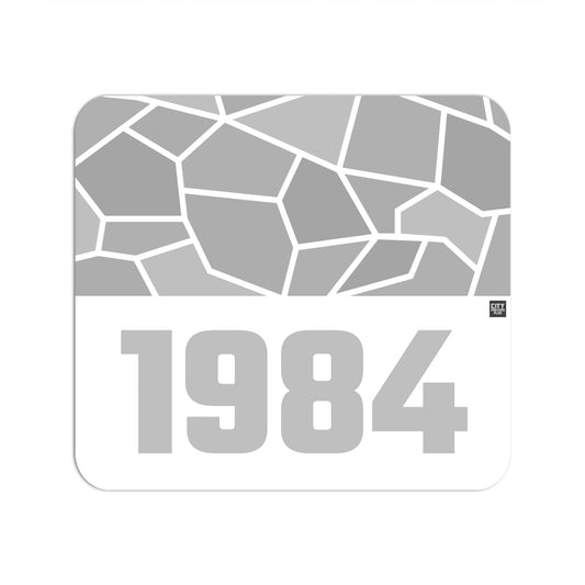 1984 Year Mouse pad (White)