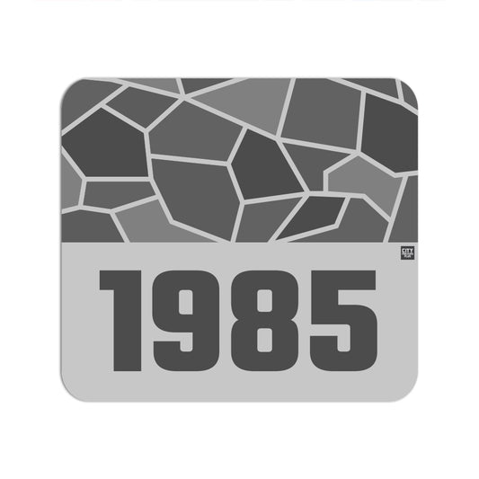 1985 Year Mouse pad (Melange Grey)