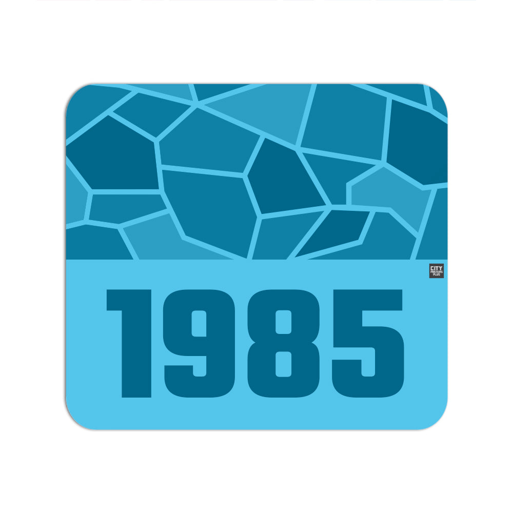 1985 Year Mouse pad (Sky Blue)