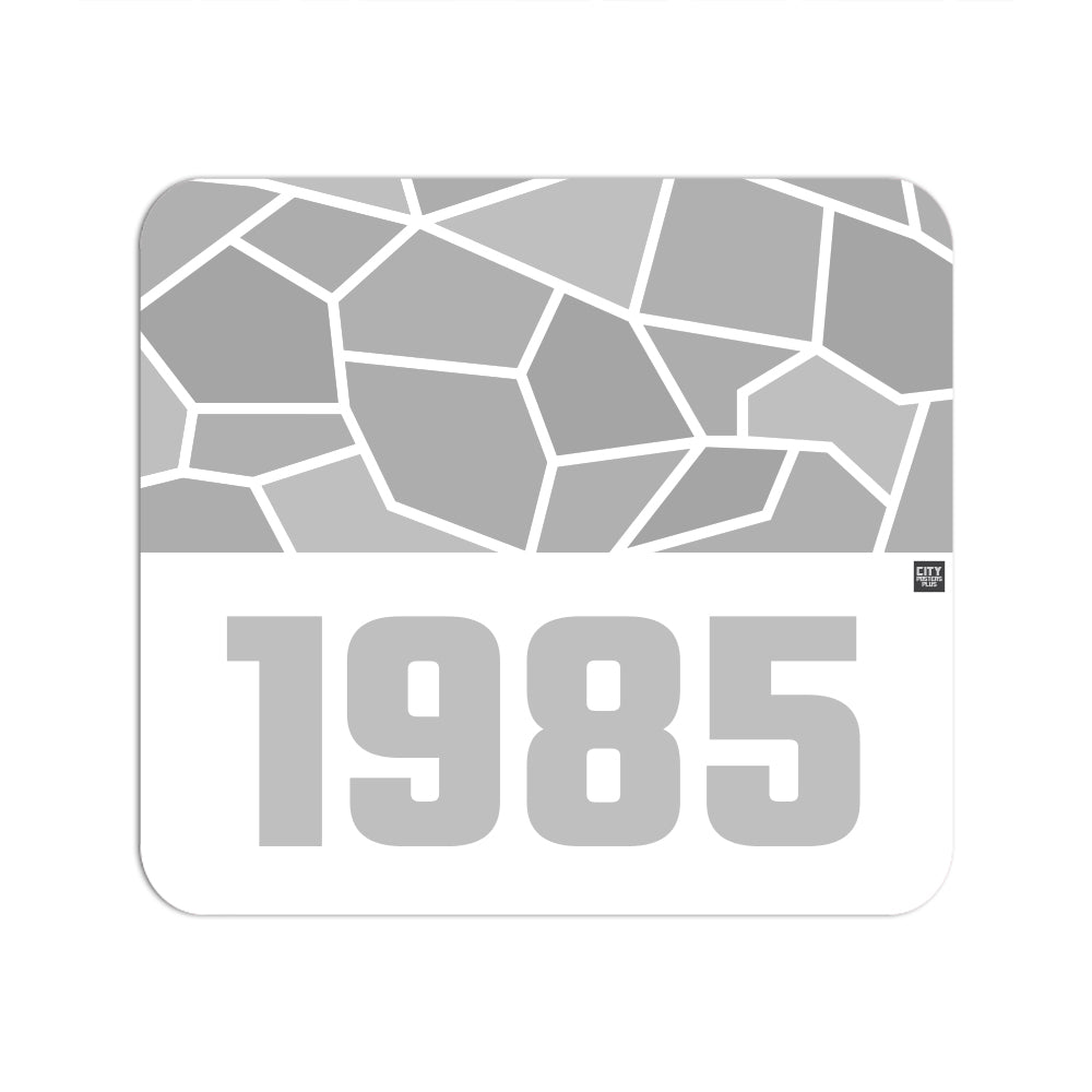 1985 Year Mouse pad (White)