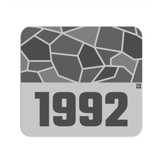 1992 Year Mouse pad (Melange Grey)