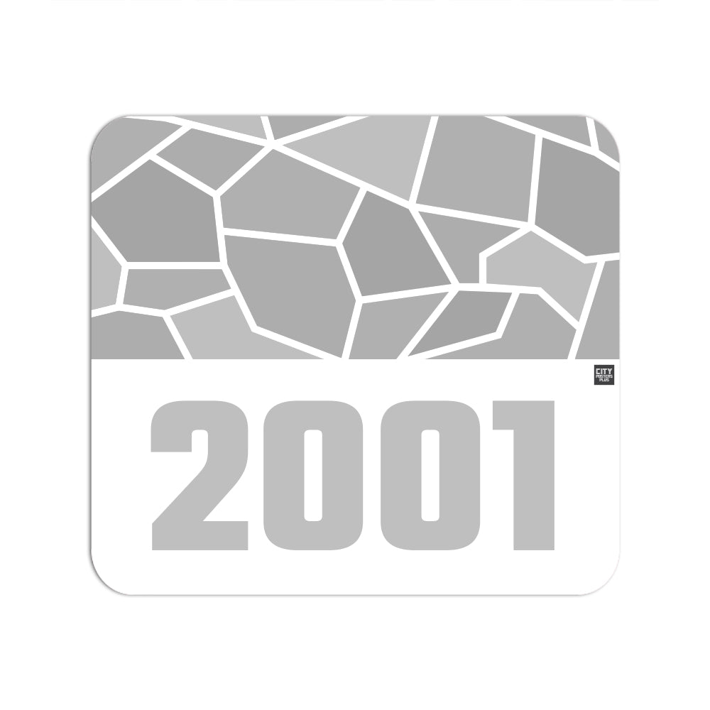 2001 Year Mouse pad (White)