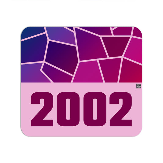 2002 Year Mouse pad (Light Pink)