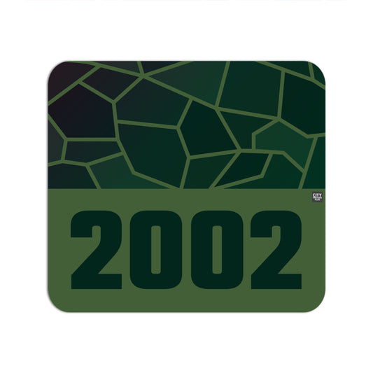 2002 Year Mouse pad (Olive Green)