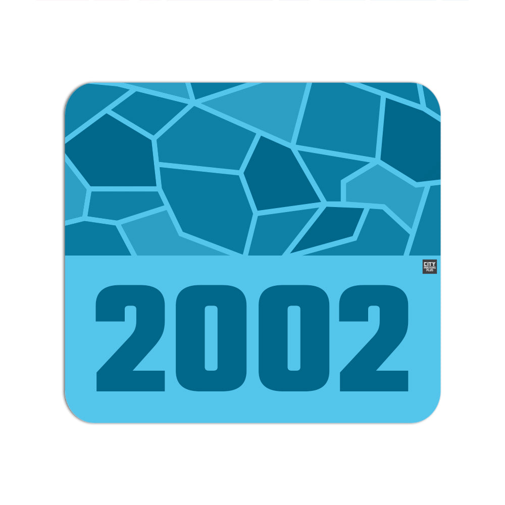 2002 Year Mouse pad (Sky Blue)