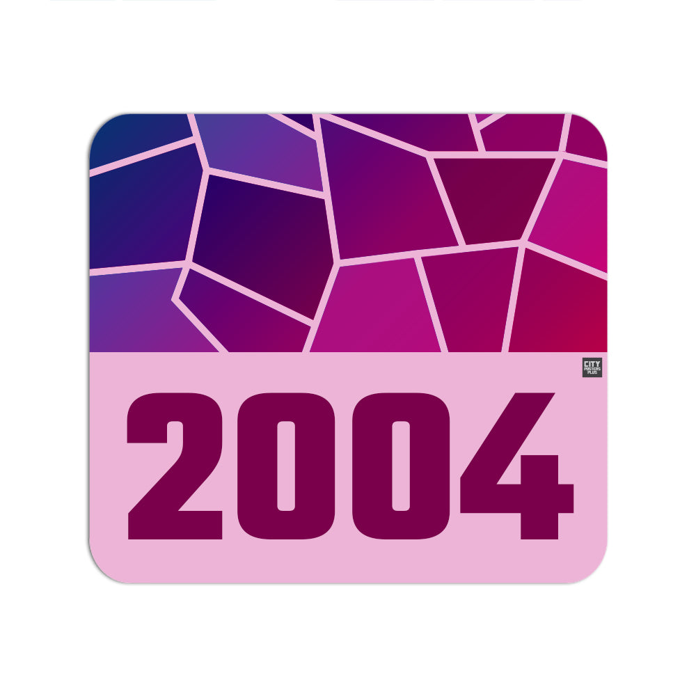 2004 Year Mouse pad (Light Pink)