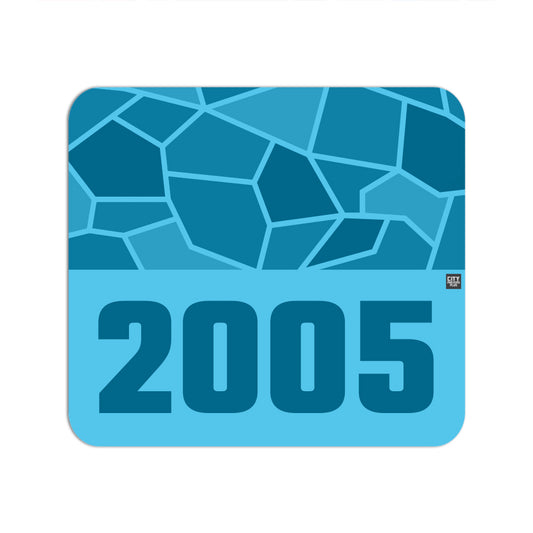 2005 Year Mouse pad (Sky Blue)