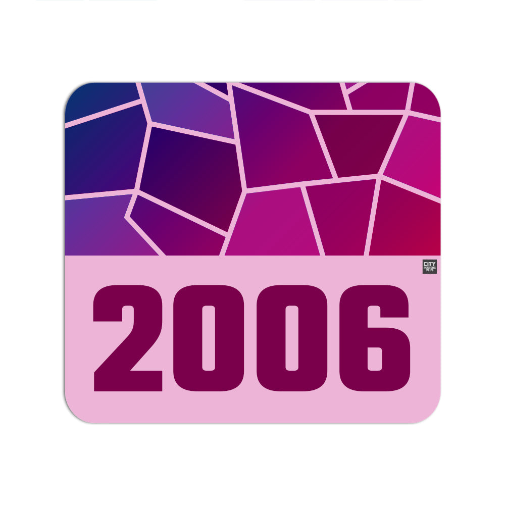 2006 Year Mouse pad (Light Pink)