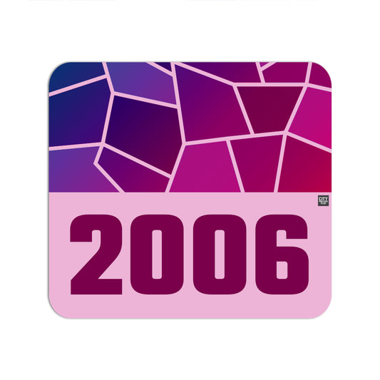 2006 Year Mouse pad (Light Pink)