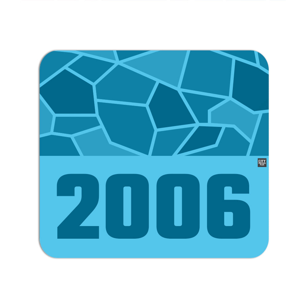 2006 Year Mouse pad (Sky Blue)