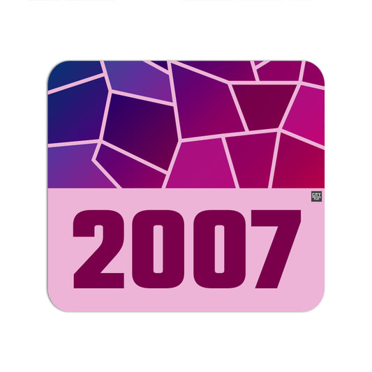 2007 Year Mouse pad (Light Pink)