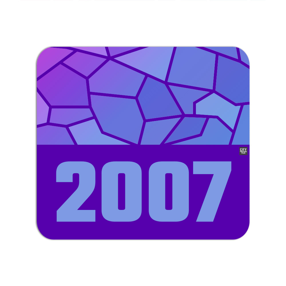 2007 Year Mouse pad (Purple)