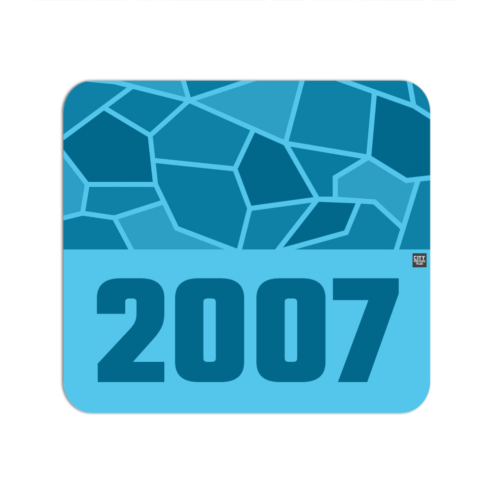 2007 Year Mouse pad (Sky Blue)