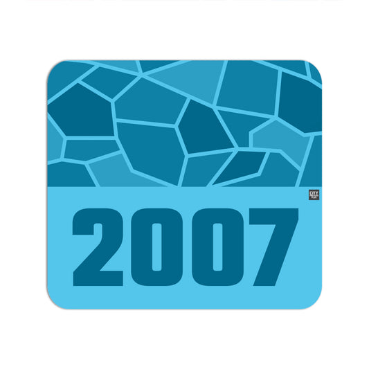 2007 Year Mouse pad (Sky Blue)