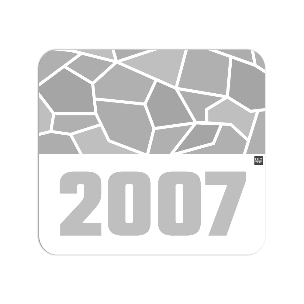 2007 Year Mouse pad (White)