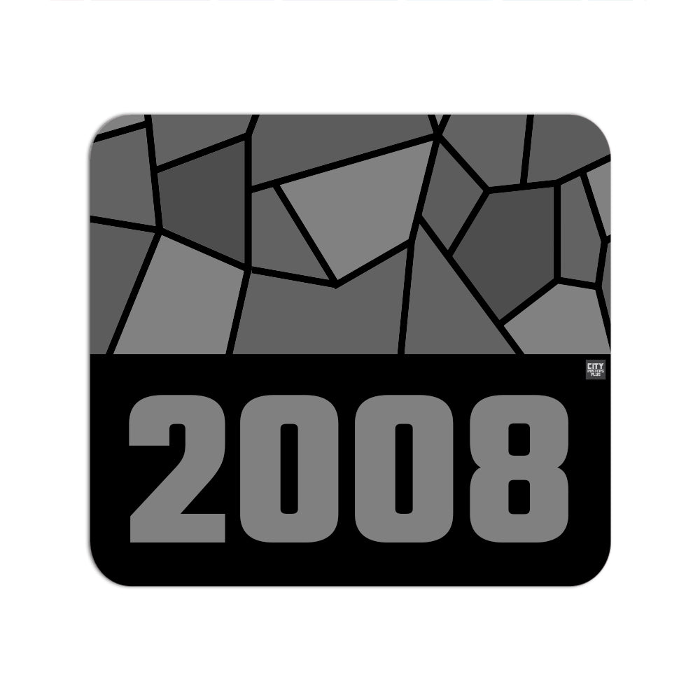 2008 Year Mouse pad (Black)