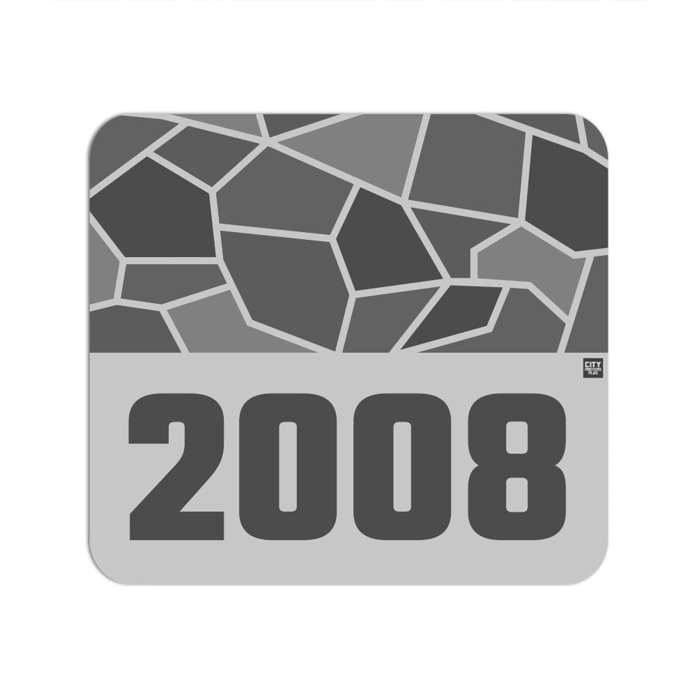 2008 Year Mouse pad (Melange Grey)