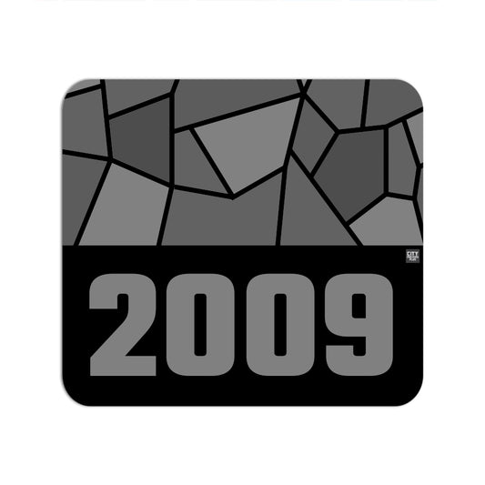 2009 Year Mouse pad (Black)