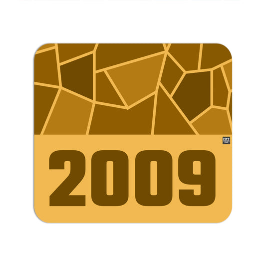 2009 Year Mouse pad (Golden Yellow)