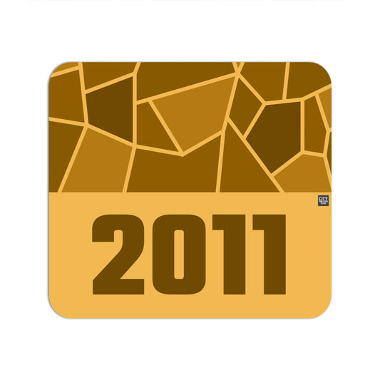 2011 Year Mouse pad (Golden Yellow)