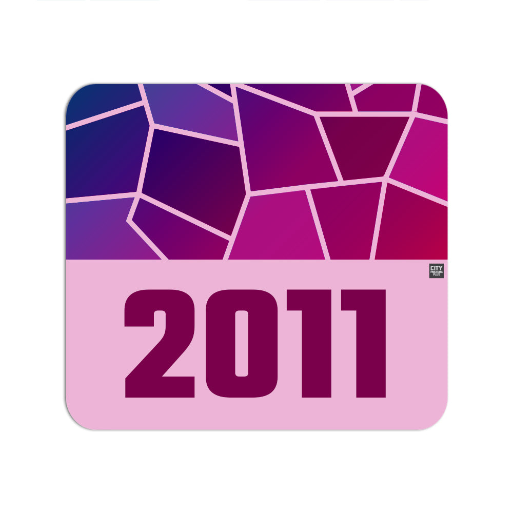 2011 Year Mouse pad (Light Pink)