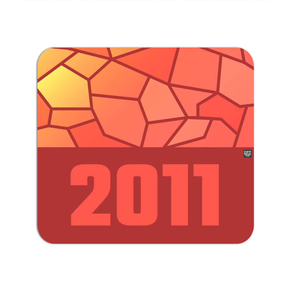 2011 Year Mouse pad (Red)