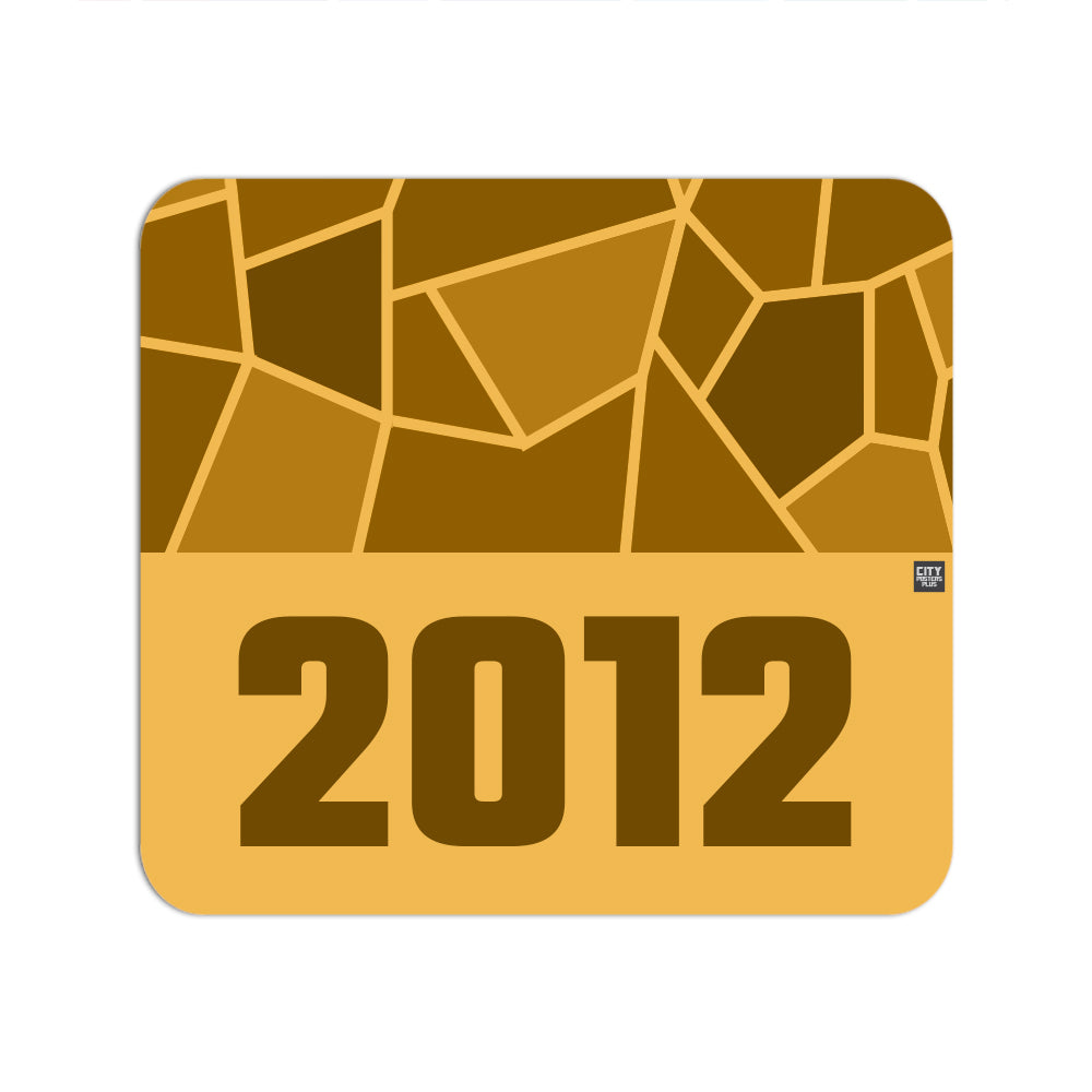 2012 Year Mouse pad (Golden Yellow)