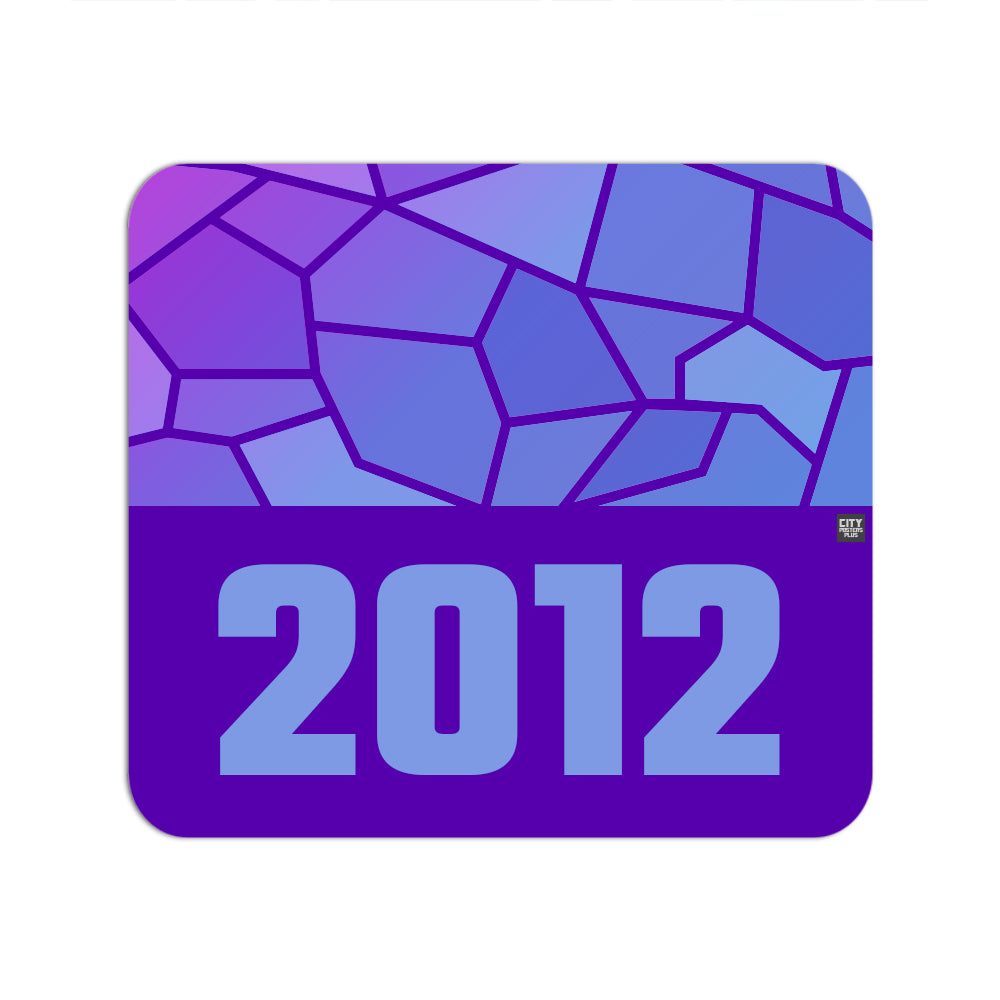 2012 Year Mouse pad (Purple)