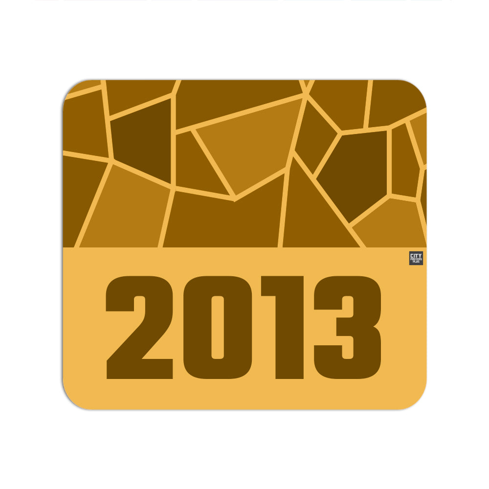 2013 Year Mouse pad (Golden Yellow)