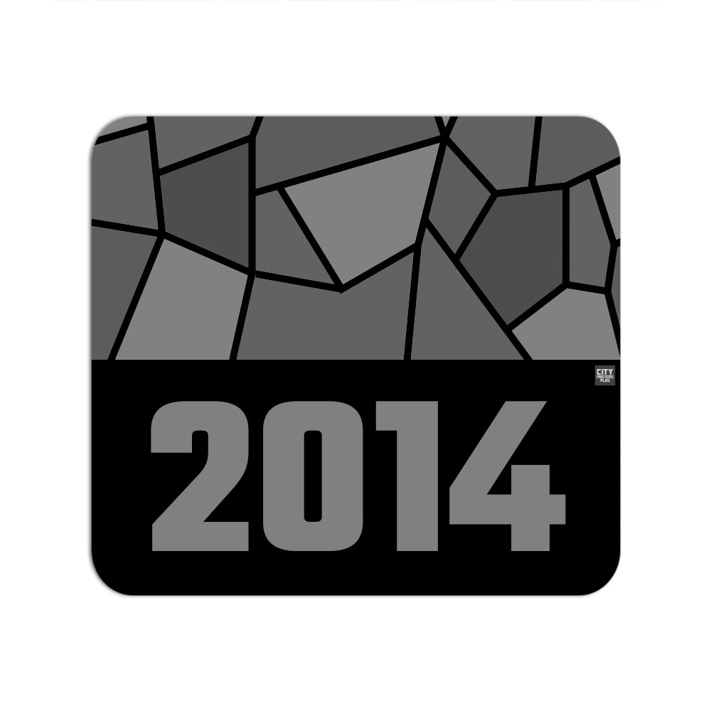 2014 Year Mouse pad (Black)