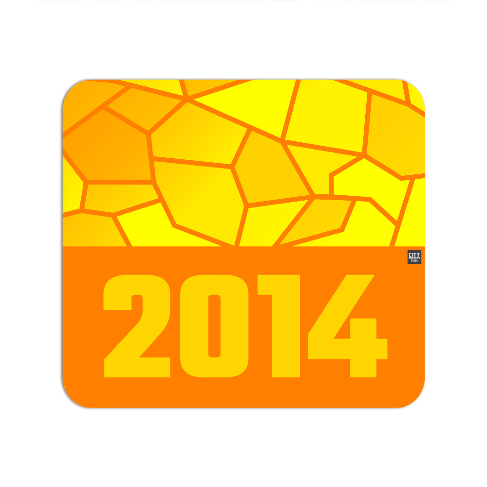 2014 Year Mouse pad (Orange)