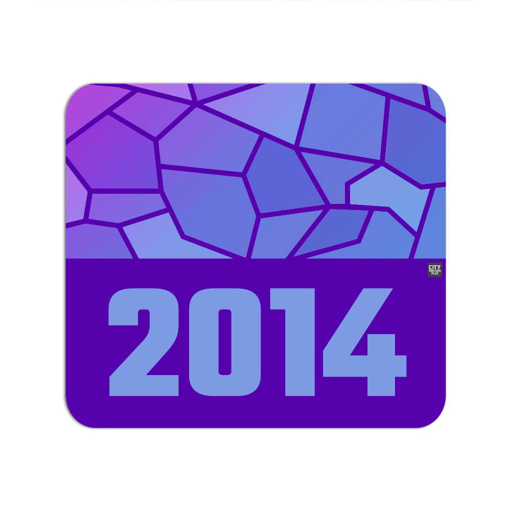 2014 Year Mouse pad (Purple)