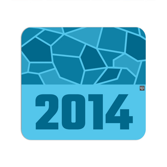 2014 Year Mouse pad (Sky Blue)