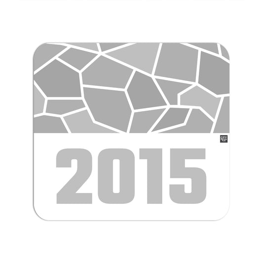 2015 Year Mouse pad (White)