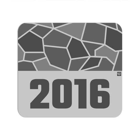 2016 Year Mouse pad (Melange Grey)