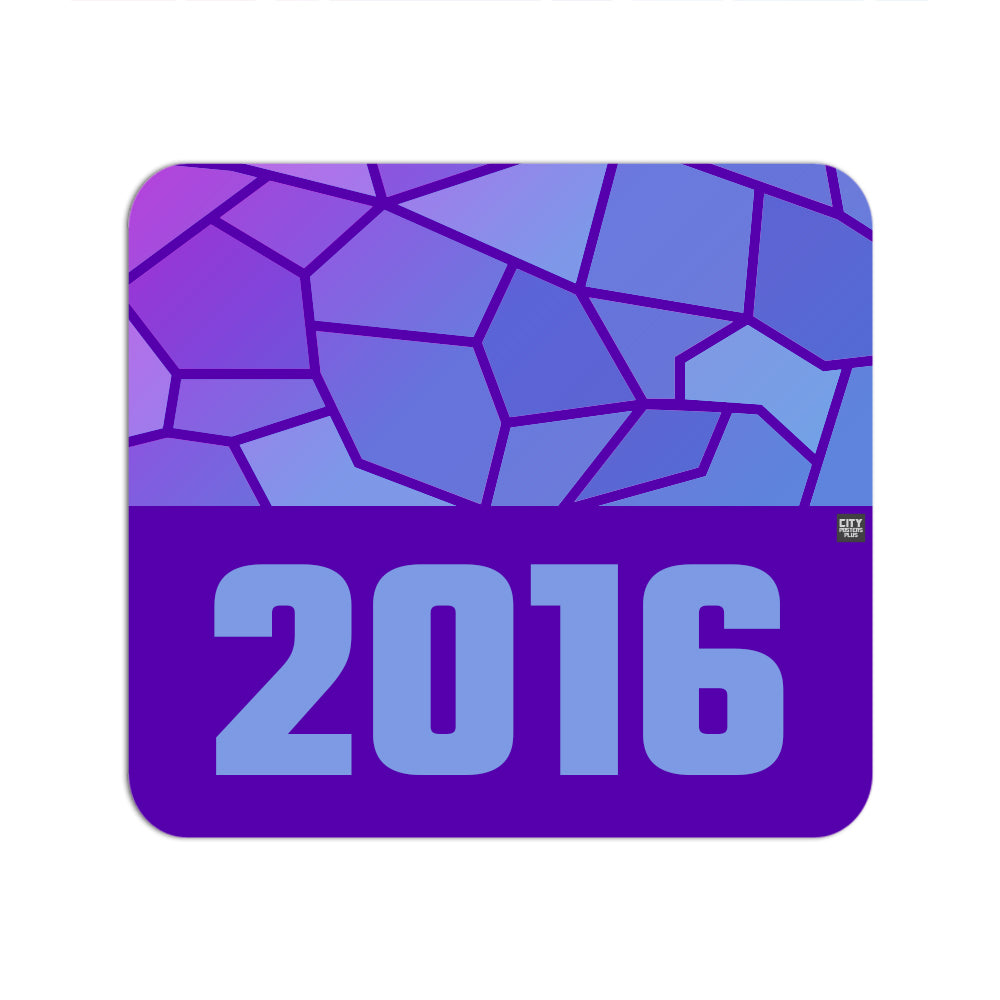 2016 Year Mouse pad (Purple)