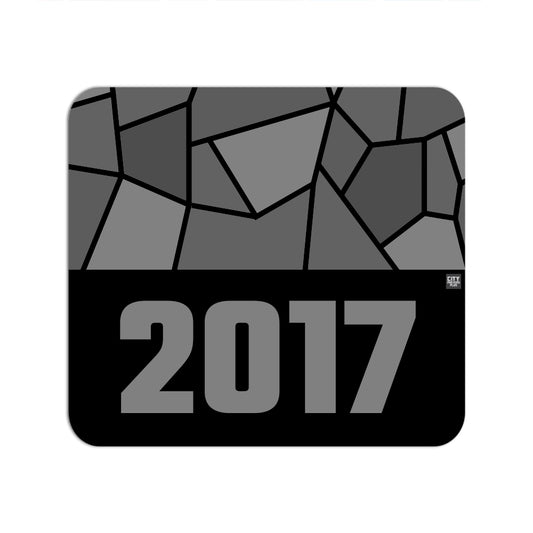 2017 Year Mouse pad (Black)