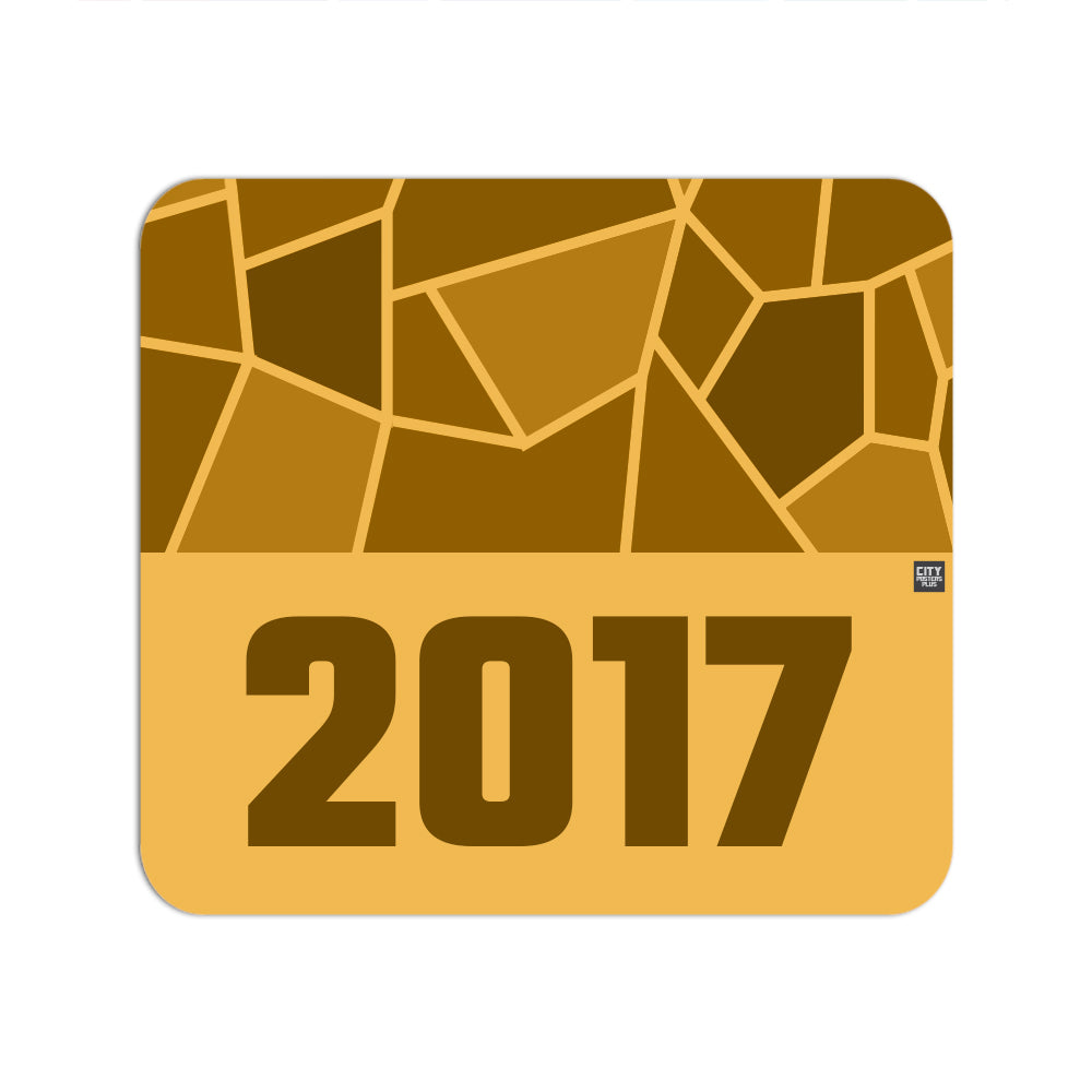 2017 Year Mouse pad (Golden Yellow)