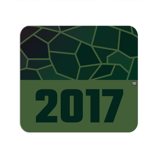 2017 Year Mouse pad (Olive Green)