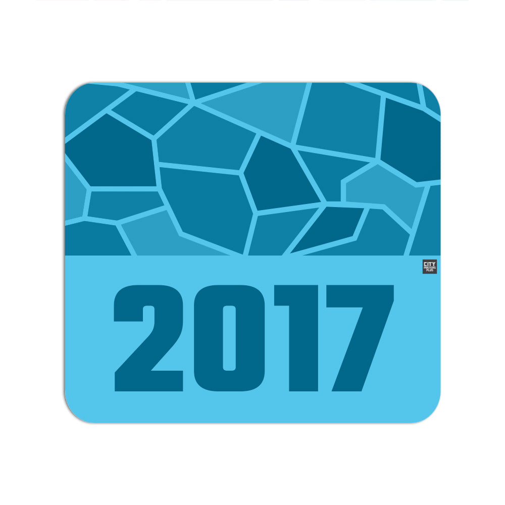 2017 Year Mouse pad (Sky Blue)