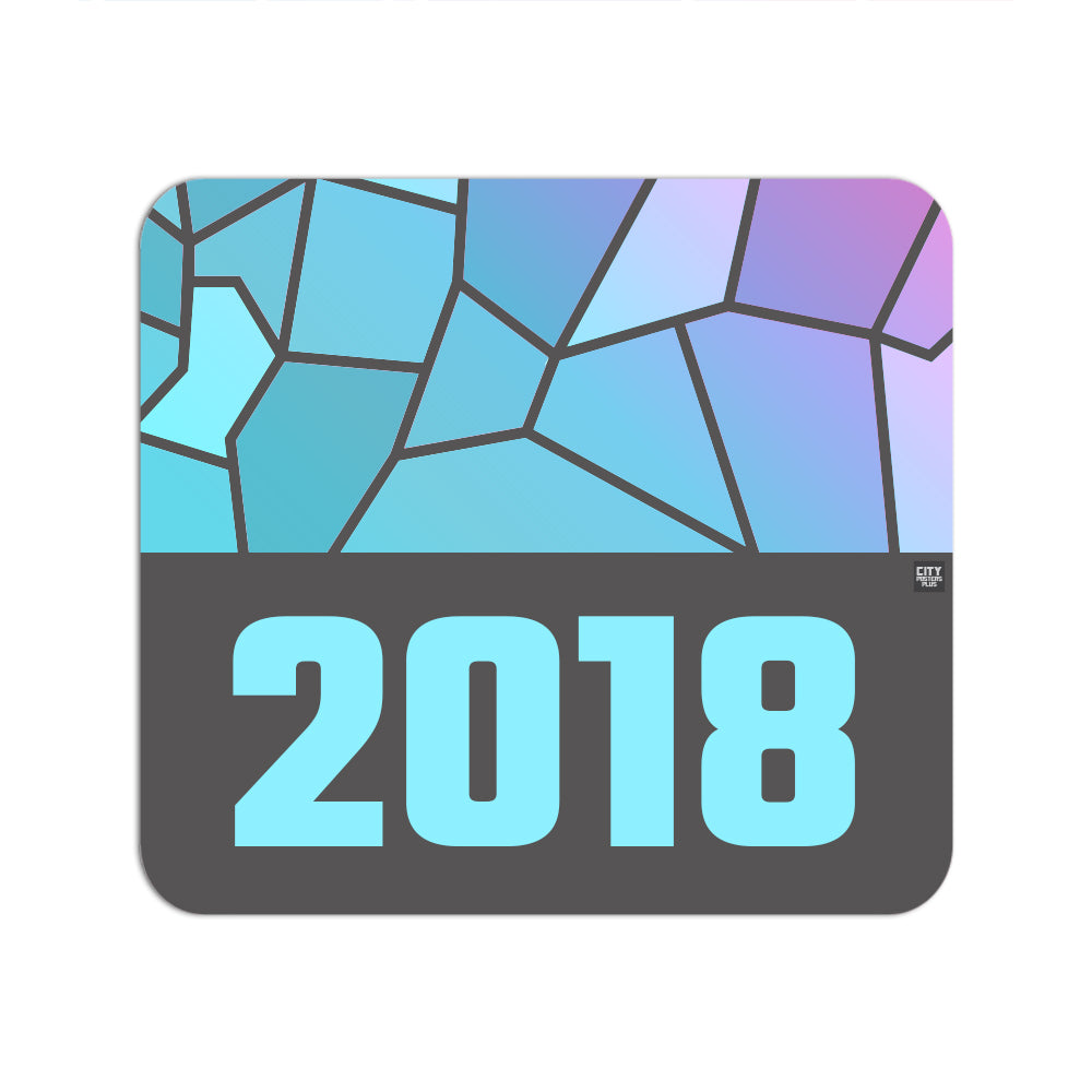 2018 Year Mouse pad (Charcoal Grey)