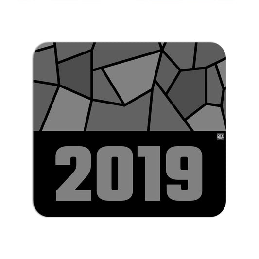 2019 Year Mouse pad (Black)