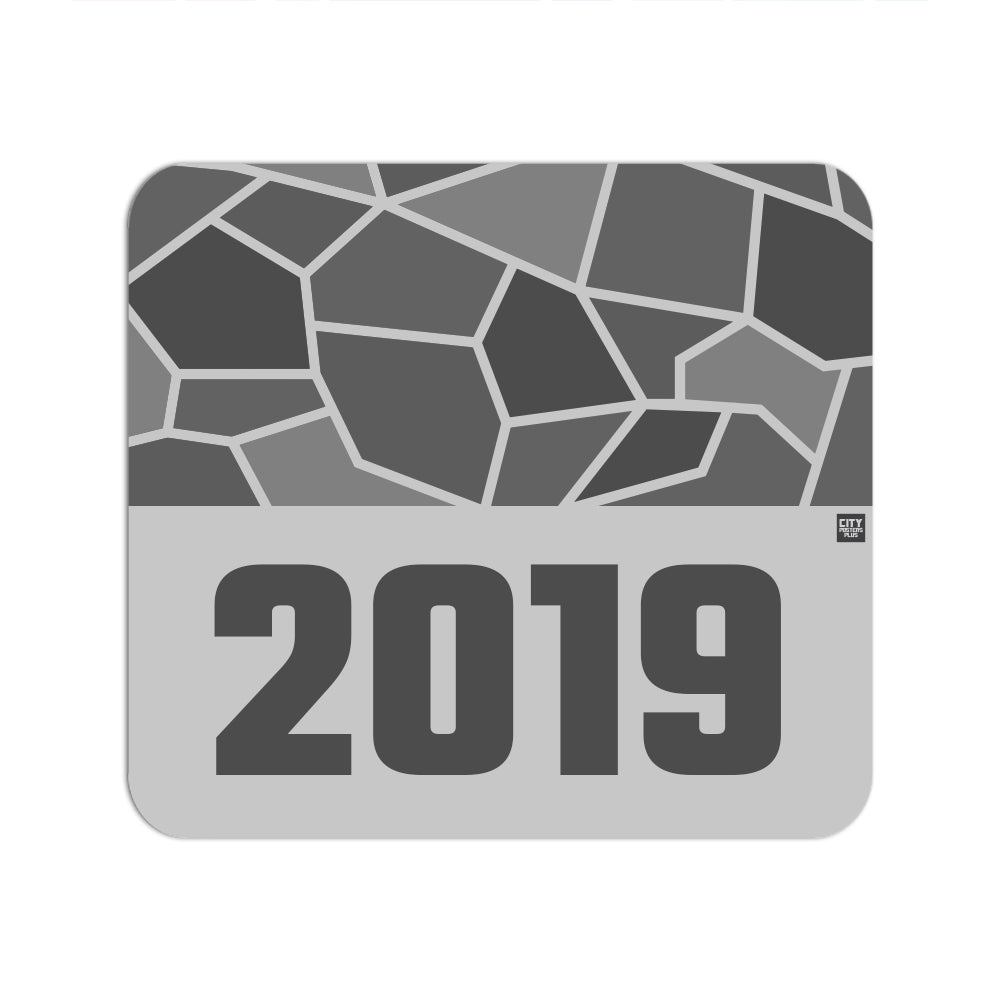 2019 Year Mouse pad (Melange Grey)