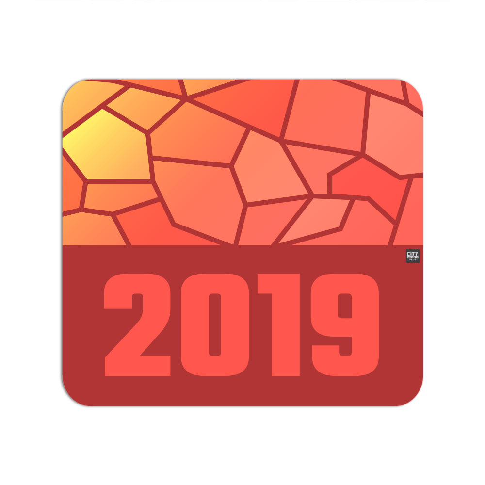 2019 Year Mouse pad (Red)