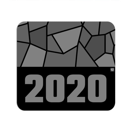 2020 Year Mouse pad (Black)