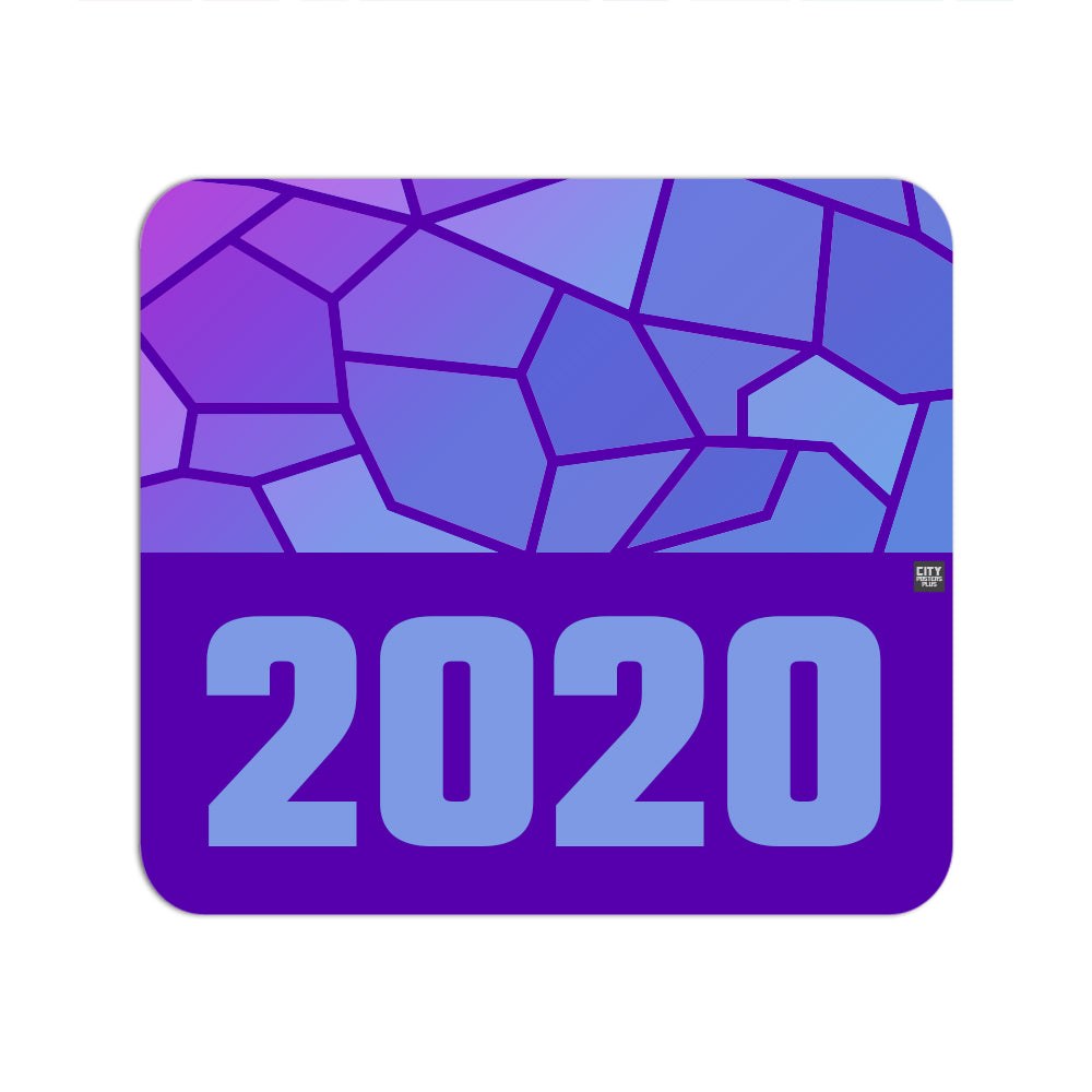 2020 Year Mouse pad (Purple)