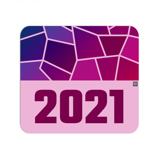 2021 Year Mouse pad (Light Pink)