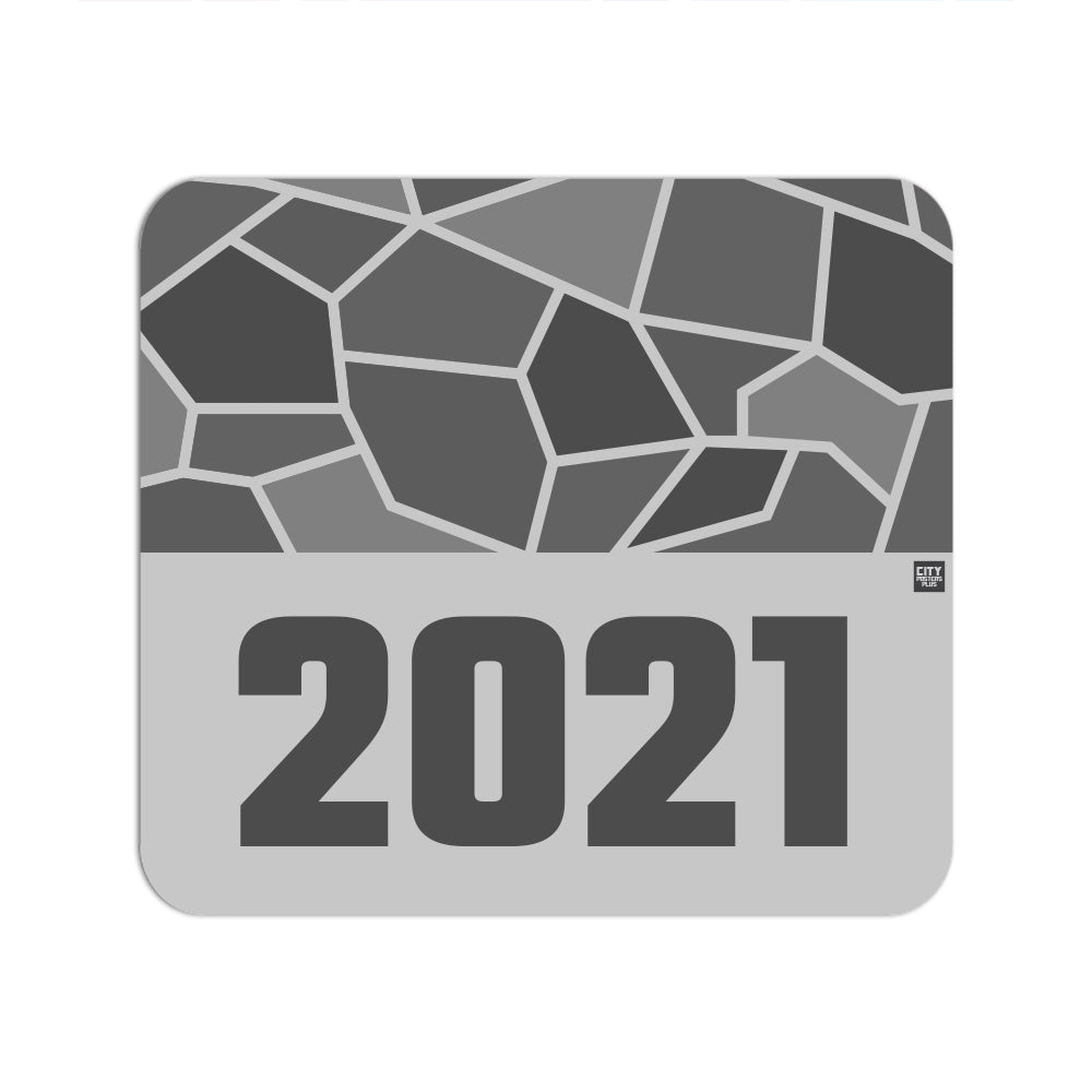 2021 Year Mouse pad (Melange Grey)