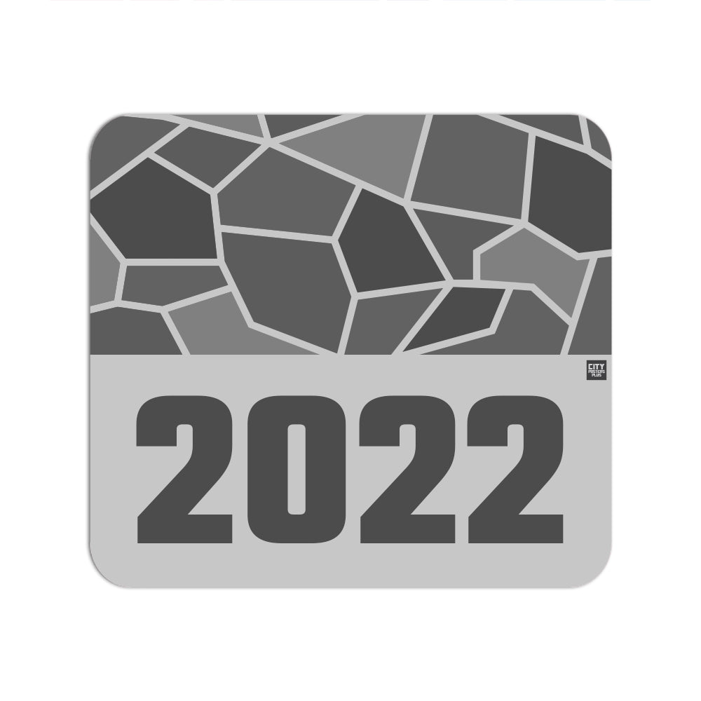 2022 Year Mouse pad (Melange Grey)