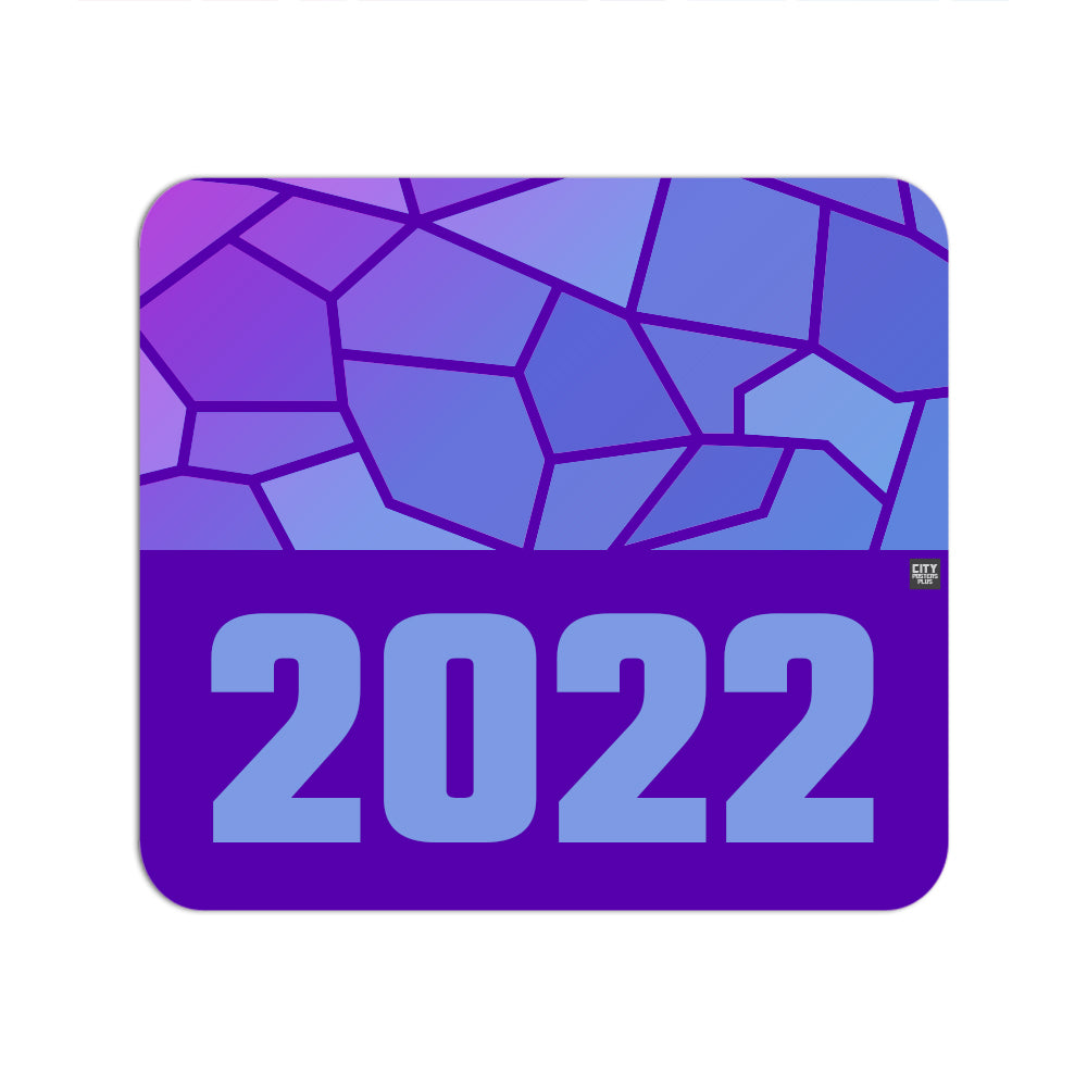 2022 Year Mouse pad (Purple)